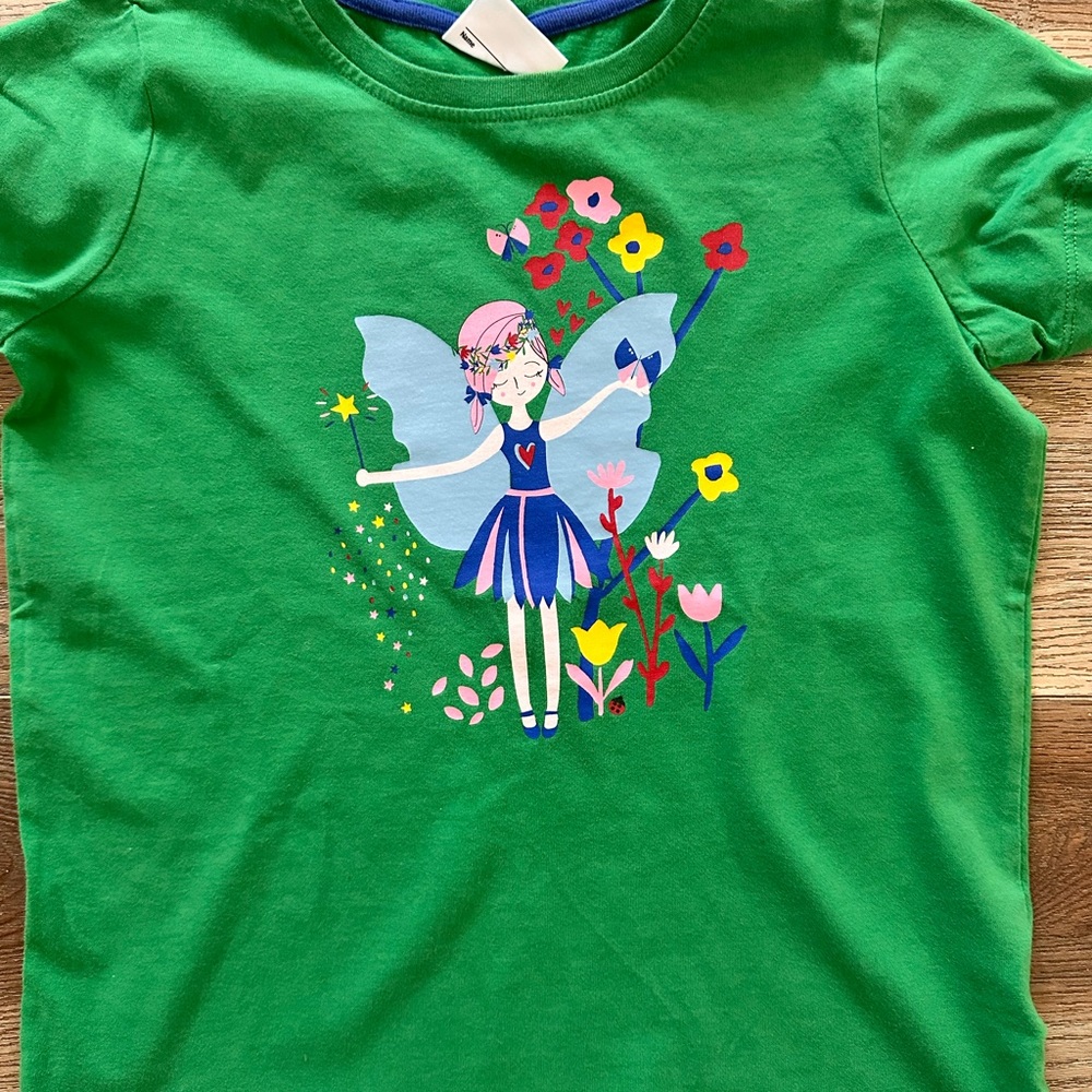 Hanna Andersson Green Fairy Tee